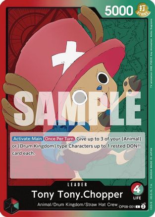Tony Tony.Chopper (001) (OP08-001) - [Two Legends]