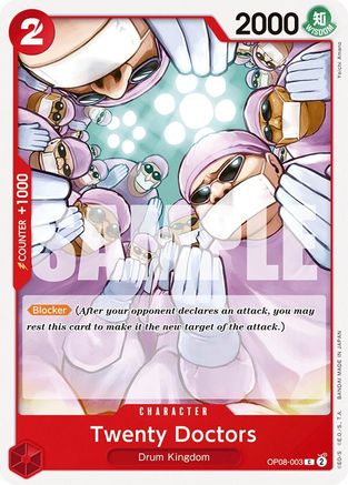 Twenty Doctors (OP08-003) - [Two Legends]