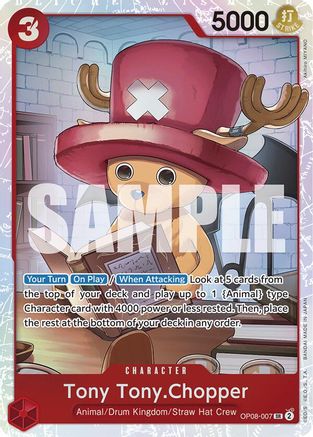 Tony Tony.Chopper (007) (OP08-007) - [Two Legends] Foil