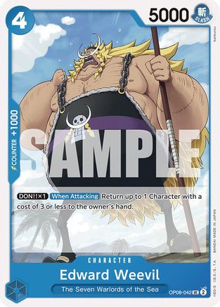 Edward Weevil (OP08-042) - [Two Legends]