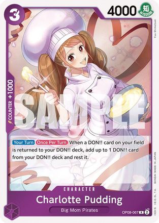 Charlotte Pudding (067) (OP08-067) - [Two Legends] Foil