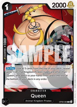 Queen (OP08-080) - [Two Legends] Foil