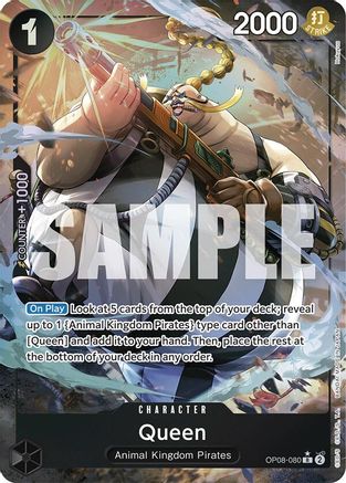 Queen (Parallel) (OP08-080) - [Two Legends] Foil