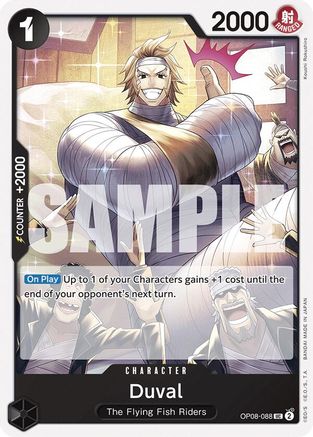 Duval (OP08-088) - [Two Legends]