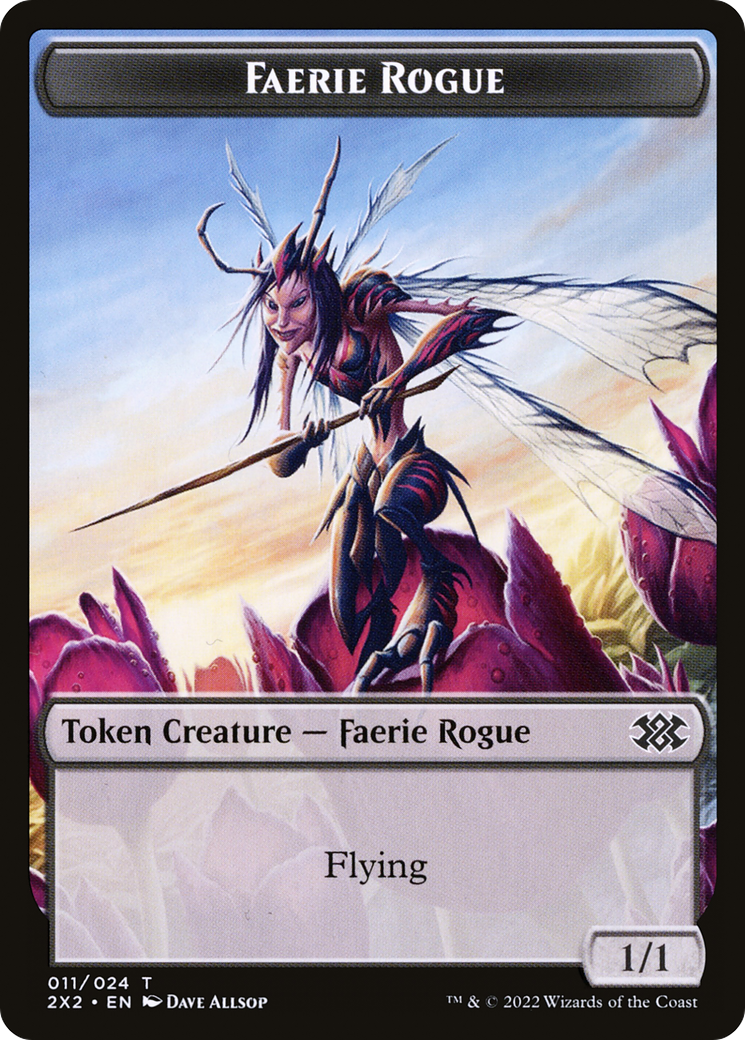 Faerie Rogue  [Double Masters 2022 Tokens]