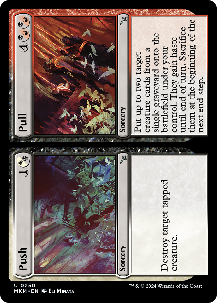 Push // Pull [Murders at Karlov Manor] Foil