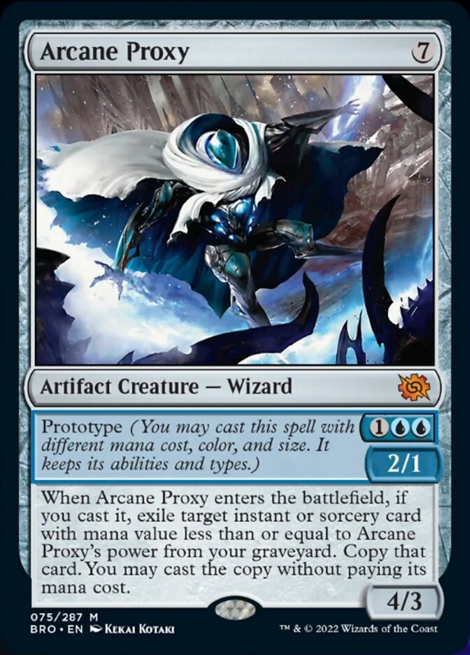 Arcane Proxy (Promo Pack) [The Brothers' War Promos] Foil