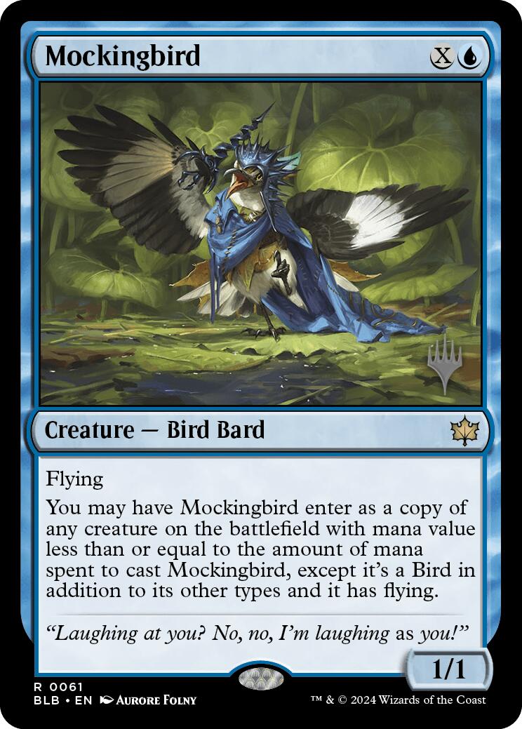 Mockingbird (Promo Pack) [Bloomburrow Promos] Foil