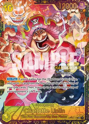 Charlotte Linlin (Championship 2024) (OP03-114) - [One Piece Promotion Cards] Foil