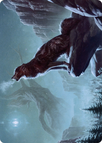 Sarulf's Packmate // Sarulf's Packmate  [Art Series: Kaldheim] (Borderless) Foil
