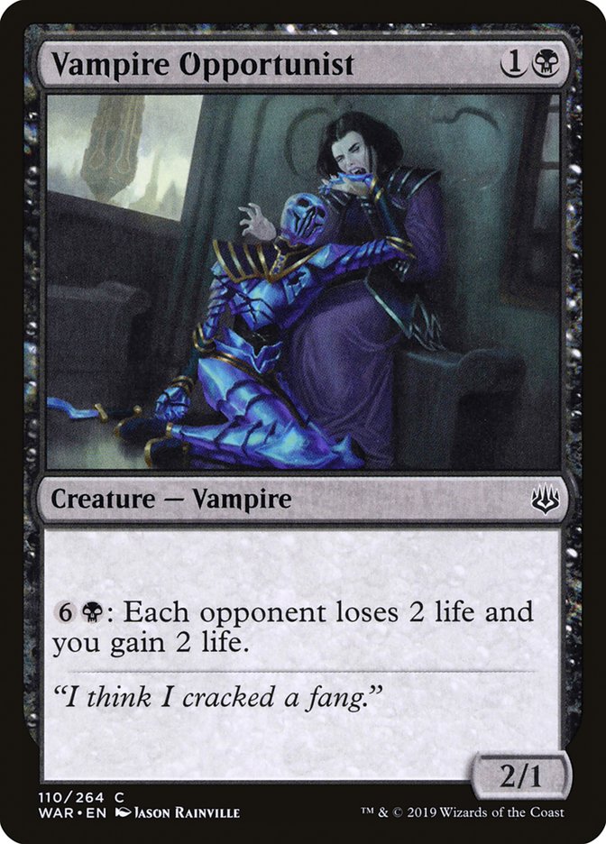 Vampire Opportunist [War of the Spark] Foil