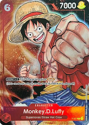 Monkey.D.Luffy (Premium Card Collection -BANDAI CARD GAMES Fest. 23-24 Edition-) (P-001) - [One Piece Promotion Cards] Foil