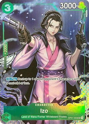 Izo (Premium Card Collection -BANDAI CARD GAMES Fest. 23-24 Edition-) (OP01-033) - [One Piece Promotion Cards] Foil