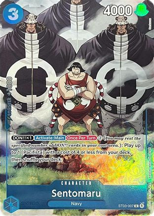 Sentomaru (Premium Card Collection -BANDAI CARD GAMES Fest. 23-24 Edition-) (ST03-007) - [One Piece Promotion Cards] Foil