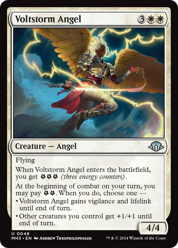 Voltstorm Angel [Modern Horizons 3] Foil