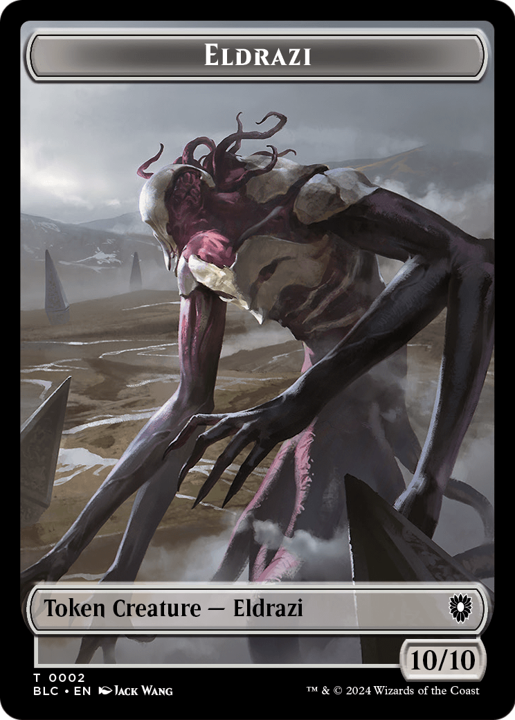 Eldrazi  [Bloomburrow Commander Tokens]