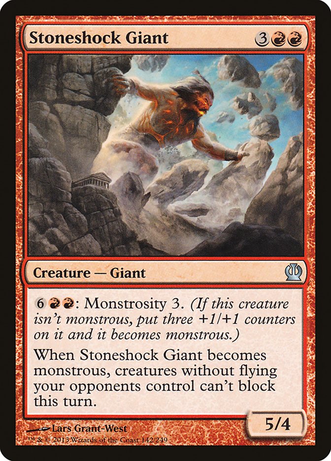 Stoneshock Giant [Theros] Foil