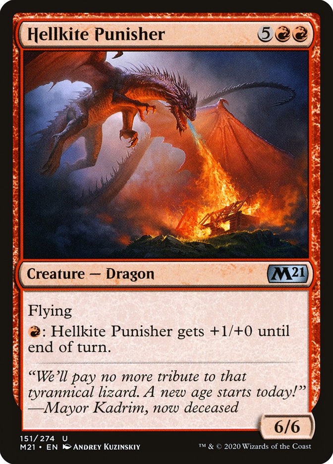 Hellkite Punisher [Core Set 2021] Foil