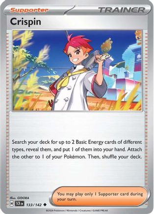 Crispin (133/142) [Scarlet & Violet: Stellar Crown] Reverse Holofoil