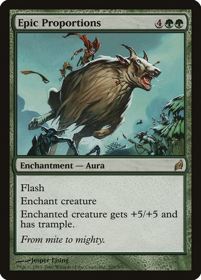 Epic Proportions [Lorwyn] Foil