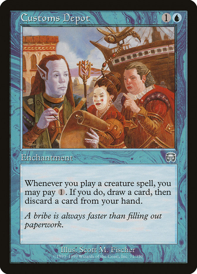 Customs Depot [Mercadian Masques] Foil