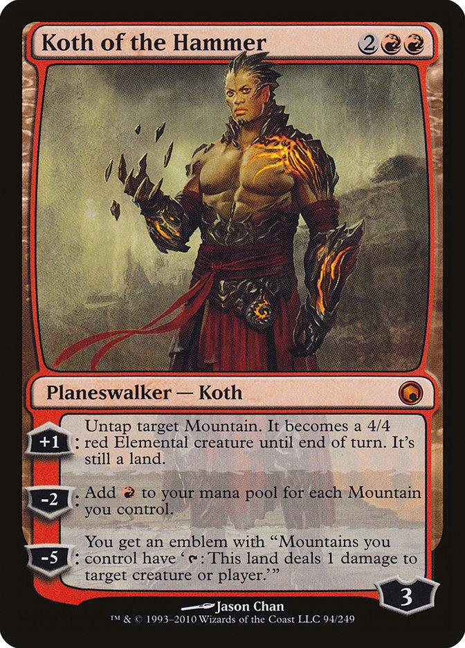 Koth of the Hammer [Scars of Mirrodin] Foil