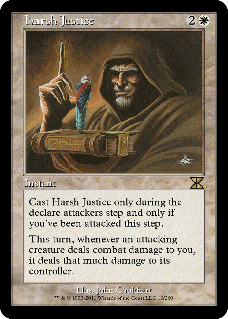Harsh Justice  [Masters Edition IV] Foil