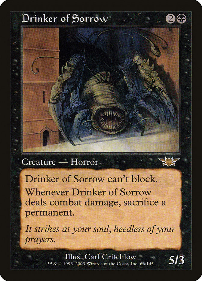 Drinker of Sorrow [Legions] Foil