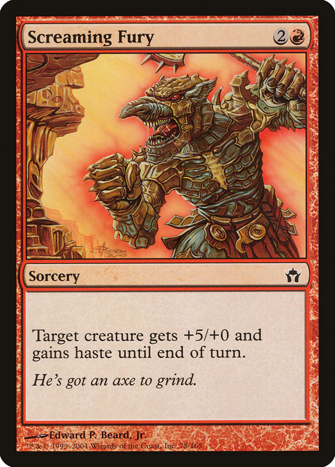 Screaming Fury [Fifth Dawn] Foil