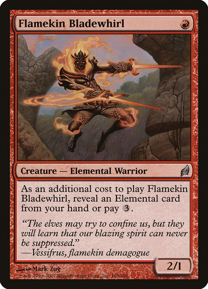 Flamekin Bladewhirl [Lorwyn] Foil