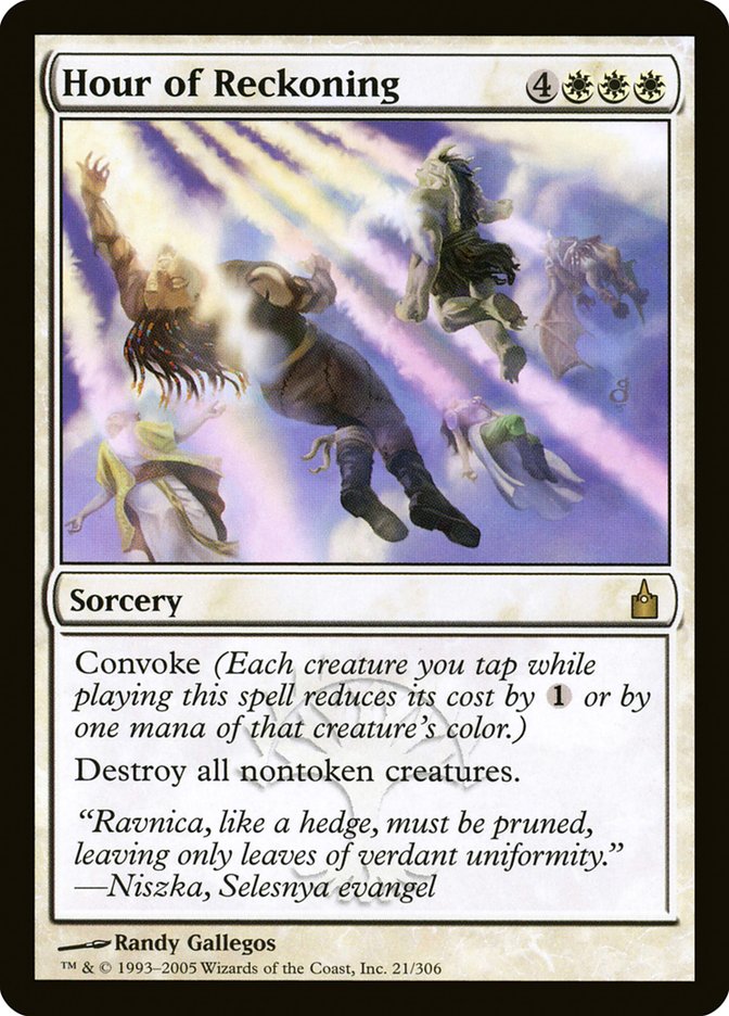 Hour of Reckoning [Ravnica: City of Guilds] Foil