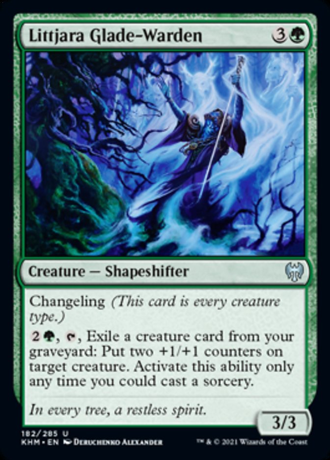 Littjara Glade-Warden [Kaldheim] Foil
