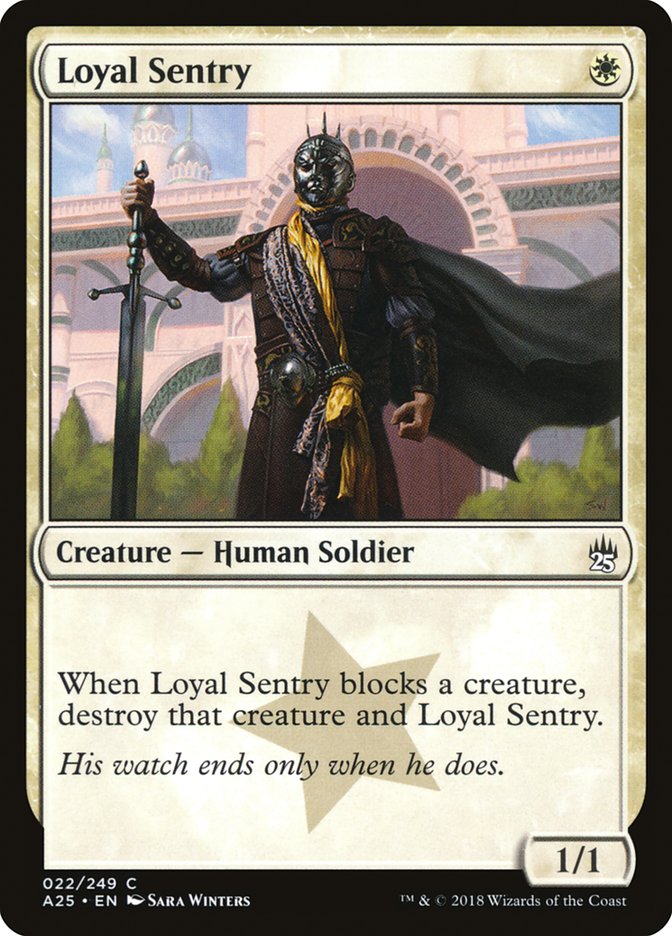 Loyal Sentry [Masters 25] Foil