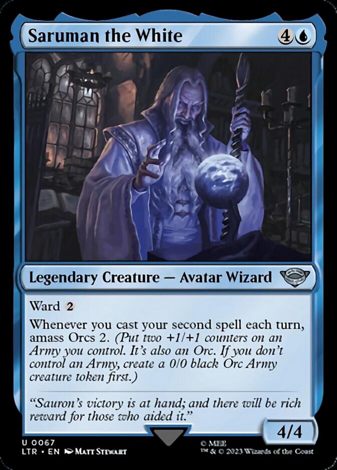 Saruman the White [The Lord of the Rings: Tales of Middle-Earth] Foil