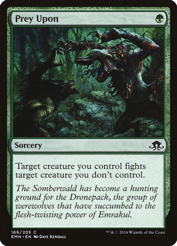 Prey Upon [Eldritch Moon] Foil