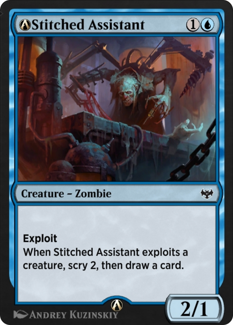 A-Stitched Assistant  [Innistrad: Crimson Vow]