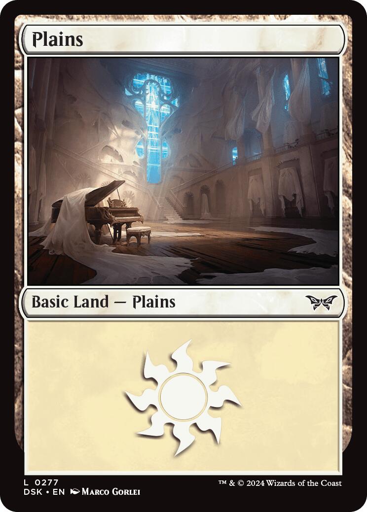Plains (0277) [Duskmourn: House of Horror] Foil