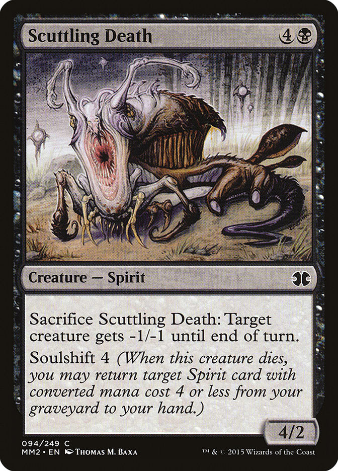 Scuttling Death [Modern Masters 2015] Foil