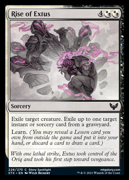 Rise of Extus [Strixhaven: School of Mages] Foil