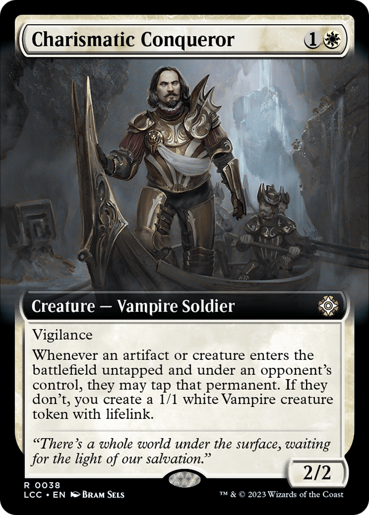 Charismatic Conqueror (Extended Art) [The Lost Caverns of Ixalan Commander] Foil