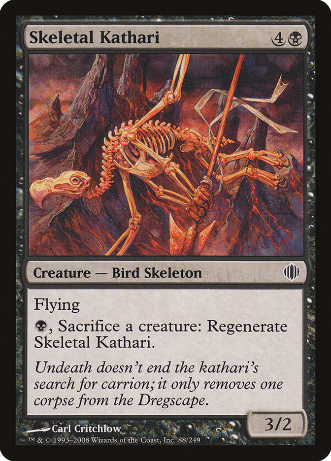 Skeletal Kathari [Shards of Alara] Foil