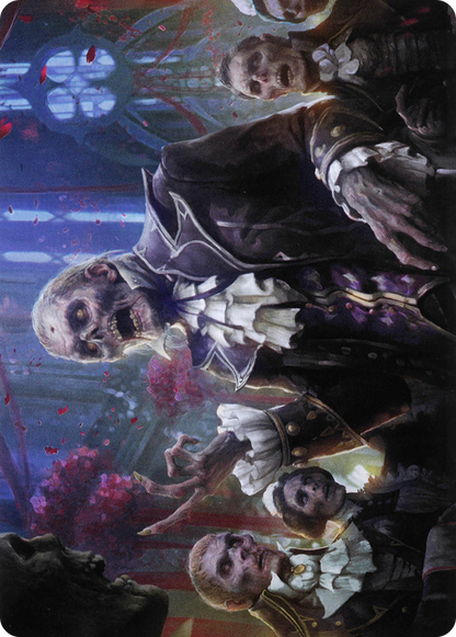 Undead Butler // Undead Butler  [Crimson Vow Art Series] (Borderless) Foil