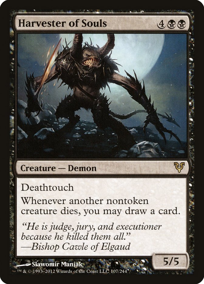 Harvester of Souls [Avacyn Restored] Foil