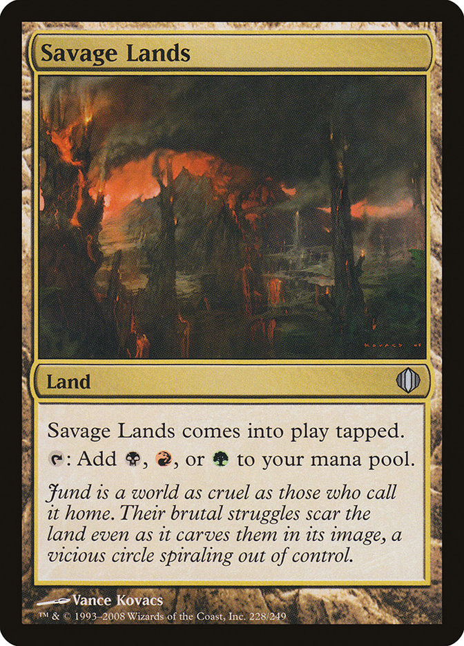 Savage Lands [Shards of Alara] Foil