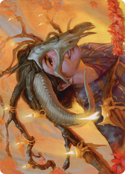 Hedgewitch's Mask // Hedgewitch's Mask  [Midnight Hunt Art Series] (Borderless) Foil