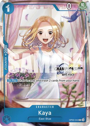 Kaya (CS 2024 Celebration Pack) (OP03-044) - [One Piece Promotion Cards] Foil