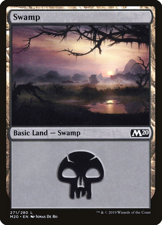 Swamp (271) [Core Set 2020] Foil