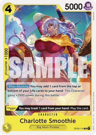 Charlotte Smoothie (OP03-110) - [Starter Deck 20: YELLOW Charlotte Katakuri]
