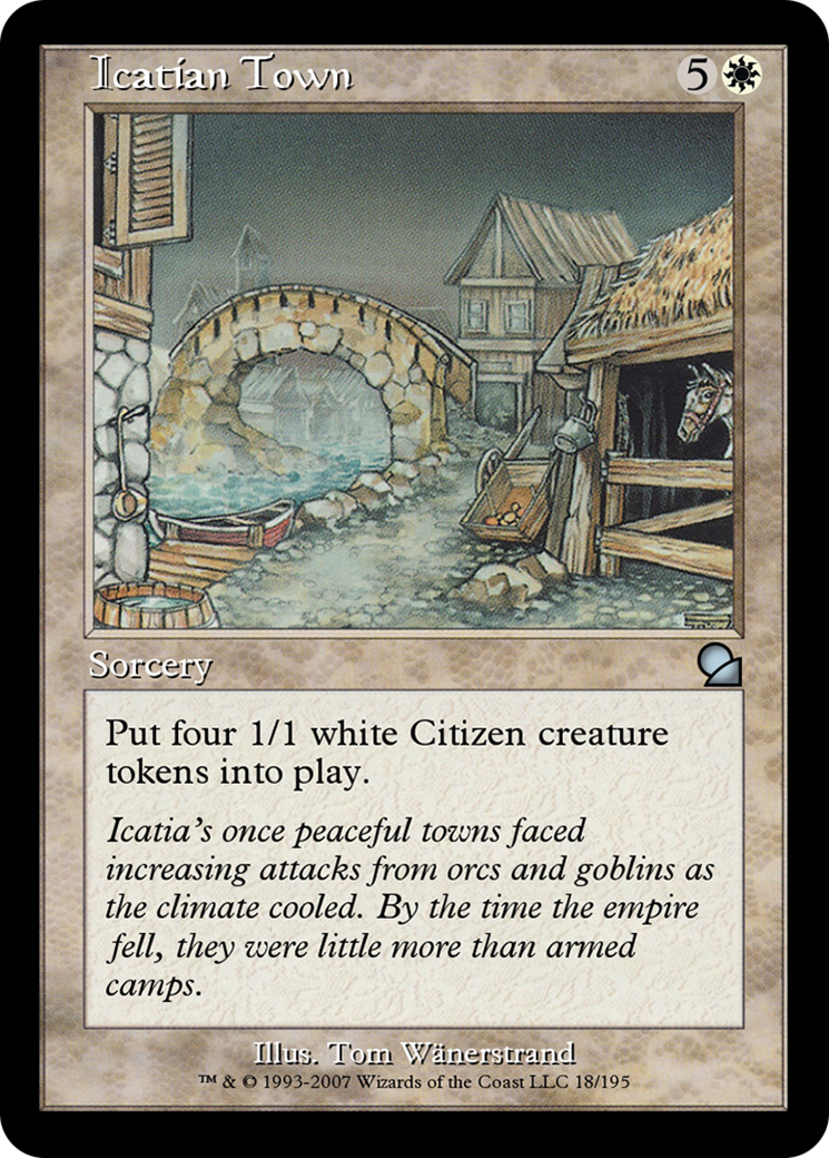 Icatian Town  [Masters Edition] Foil