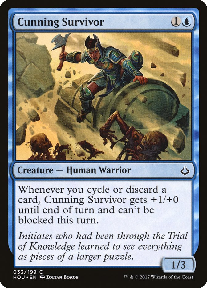 Cunning Survivor [Hour of Devastation] Foil